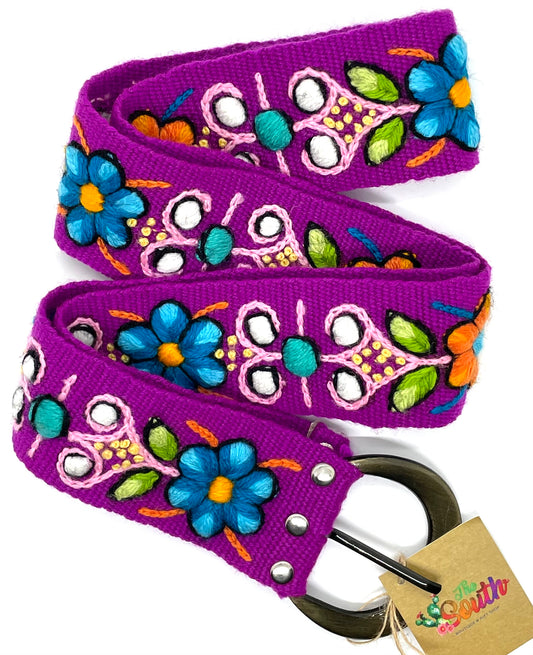 Ayacucho Embroidered Belt